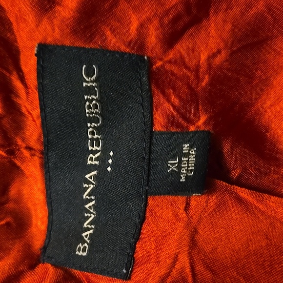 Red Banana Republic XL Trench Jacket - Picture 7 of 7